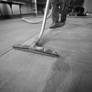 concrete floor cleaning