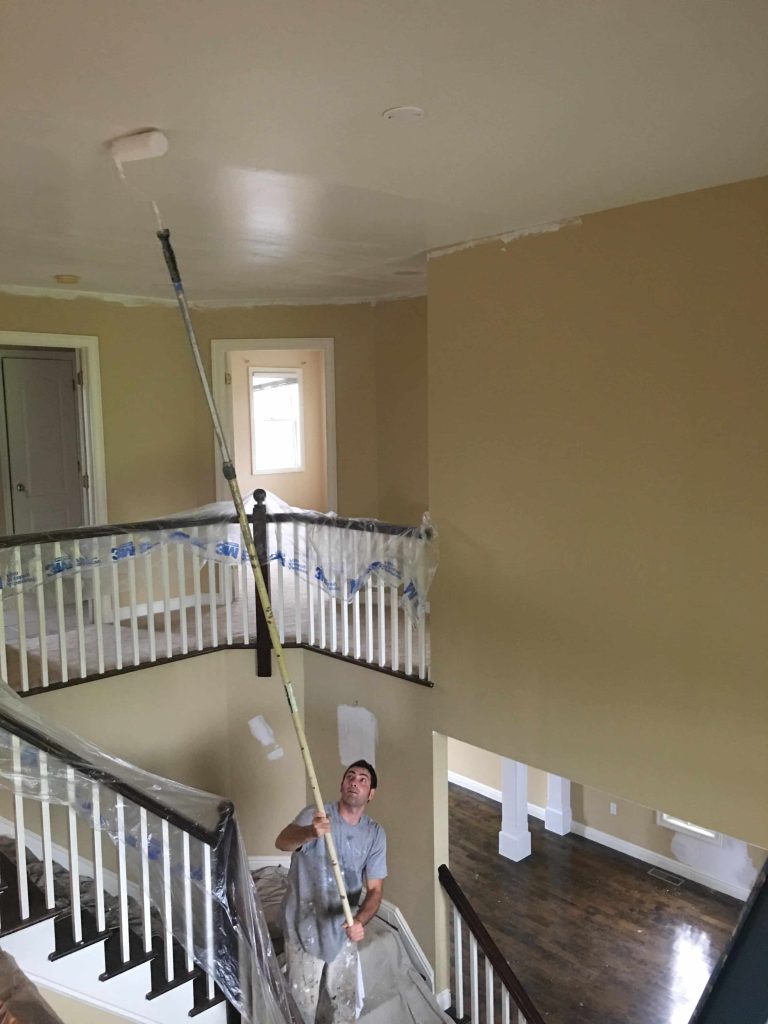 george apap painting high ceiling