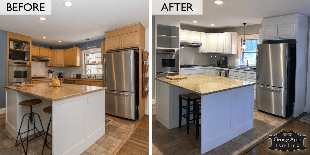 Benefits Of Painting Your Kitchen Cabinets George Apap Painting