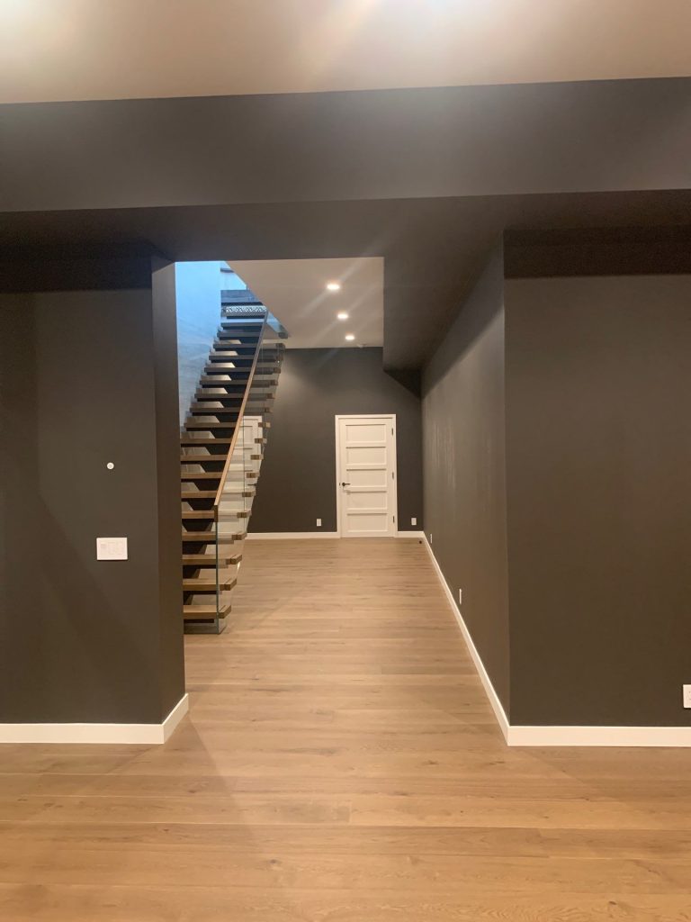 home basement interior paint service