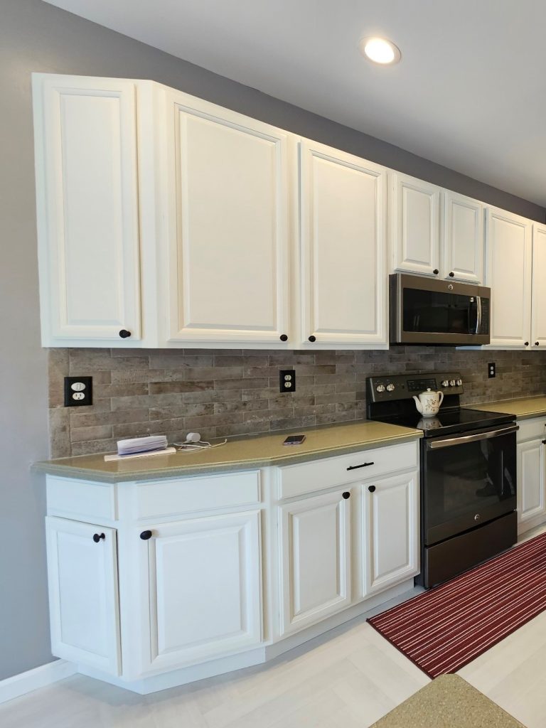 painted kitchen cabinets